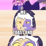 Me when supper | DAD: SO WHAT WOULD YOU LIKE BOI; ME:; TOAST AND; JAMMMMMM | image tagged in pi-zza bagels | made w/ Imgflip meme maker