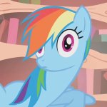 Rainbow dash oh no meme