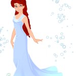 Ariel in her Sparkly Dress