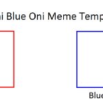 Red Oni Blue Oni Meme Template meme