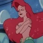 ariel hugging