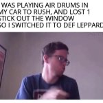 Air Drums meme