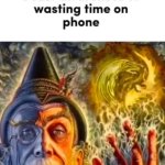 I cast awareness of wasting your time on phone