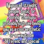 If you call straight people basic