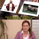 Jesus Was A Zombie | image tagged in memes,they're the same picture,jesus christ,jesus,christianity,religion | made w/ Imgflip meme maker