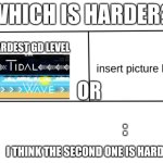 Which is harder?