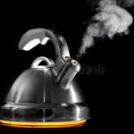 Tea pot boiling template