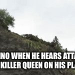 He said this on stream | DANNO WHEN HE HEARS ATTACK OF THE KILLER QUEEN ON HIS PLAYLIST | image tagged in gifs,memes,funny,youtube | made w/ Imgflip video-to-gif maker