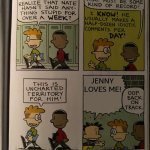 nw -- jenny | JENNY LOVES ME! | image tagged in big nate bad opinion | made w/ Imgflip meme maker