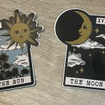 Tarot Stickers.