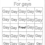 Gay bingo meme