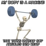 My body is a machine cartoon