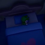 Rubi sleeping