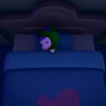 Rubi sleeping