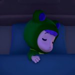 Rubi sleeping