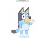 cool bluey animation GIF Template