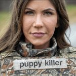 Kristi Noem ICE Barbie Puppy killer