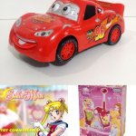 My FCK Lightning McQueen Bump and Go Toys