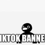 It only lasted a day | SIKE IT’S BACK; TIKTOK BANNED | image tagged in gifs,banned,tiktok | made w/ Imgflip video-to-gif maker