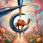 Needle camel