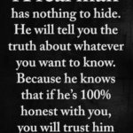 Nothing to hide.