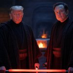 Donald Trump, Elon Musk,Sith Lords Robes Evil #elonald