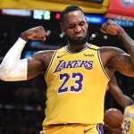 LeBron stunt