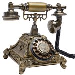 Old telephone template