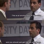 Michael Scott Environment of Welcoming