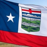 Flag of Alberta, USA
