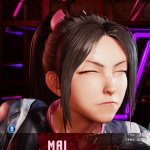 Mai Squinting