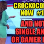 Enjoy | CROCKOCORNER NOW   #181; AND NOT A SINGLE ANIME, OR GAMER MEME | image tagged in gifs,funny,hot girl,memes about memes | made w/ Imgflip video-to-gif maker