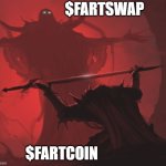 FartSwap x FartCoin | $FARTSWAP; $FARTCOIN | image tagged in diabo,fartswap,dex,fartcoin,solana | made w/ Imgflip meme maker