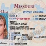 Thor drivers license