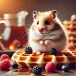 Hamster waffle meme