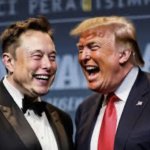 Elon and Trump laughing