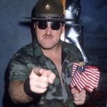 Sergeant Slaughter Wants You To template