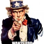 Uncle Sam | DONALD TRUMP; WANTS YOU
(EXCEPT MEXICANS) | image tagged in memes,uncle sam,donald trump | made w/ Imgflip meme maker