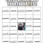2025 Groomers Bingo