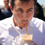 Pete Buttigieg Plastic Straws meme