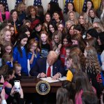 Trump Signing Womens Sports