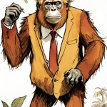 Orange ape