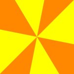 Background coloring yellow and orange meme