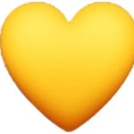 messenger yellow heart