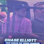 Live chase Elliot super bowl reaction