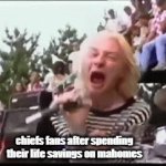 Ok lets be honest NOBODY thought the eagles would win, not even eagles fans. | chiefs fans after spending their life savings on mahomes | image tagged in gifs,sports,eagles,chiefs,football,super bowl | made w/ Imgflip video-to-gif maker