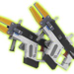 Tower Defense X Laser Gunner Bottom Path Dual Laser SMGs