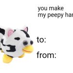 you make my peepy hard