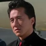 Jackie Chan smiling at Chris Tucker GIF Template