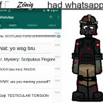 If Zonig had WhatsApp meme